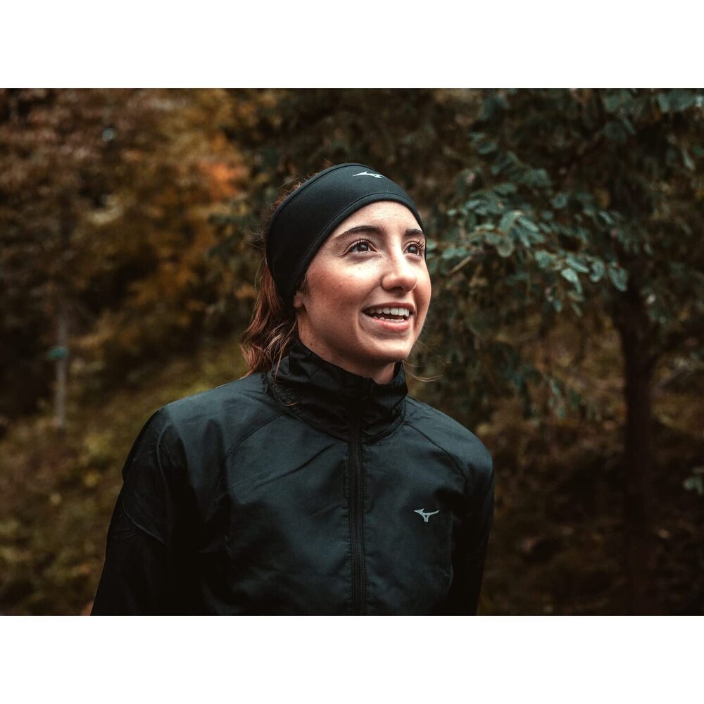 8726 Running Breath Thermo Headband, Black, One